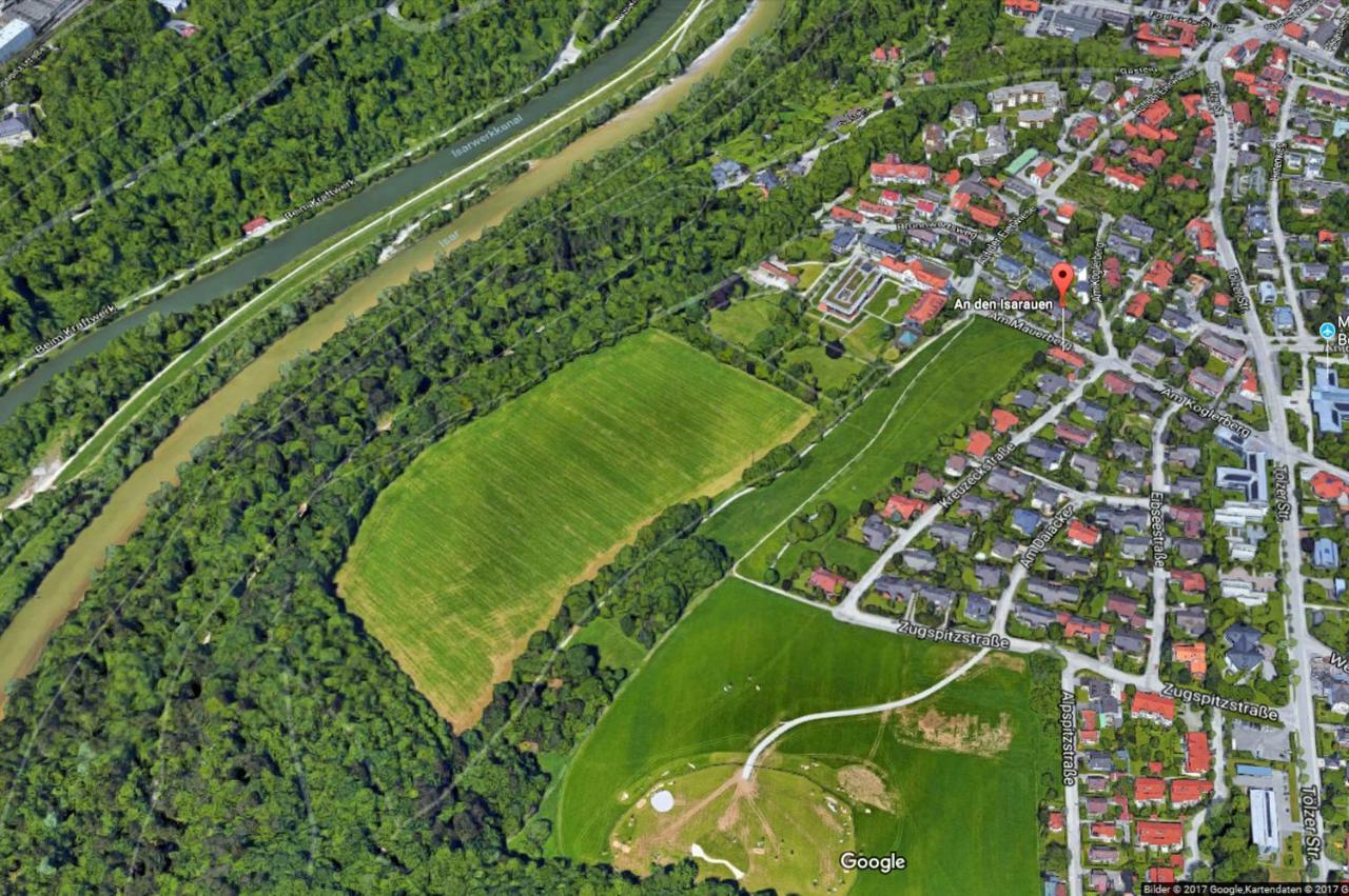 Apartament An Den Isarauen Grünwald Zewnętrze zdjęcie